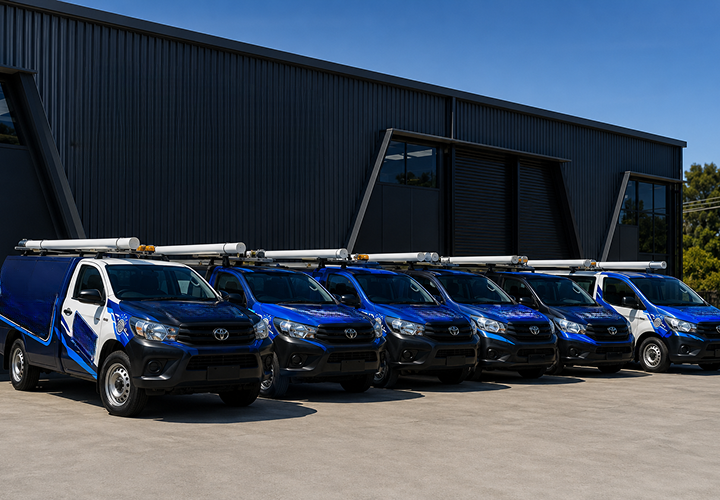 Fleet of Artarmon Blocked Drains plumbing vans