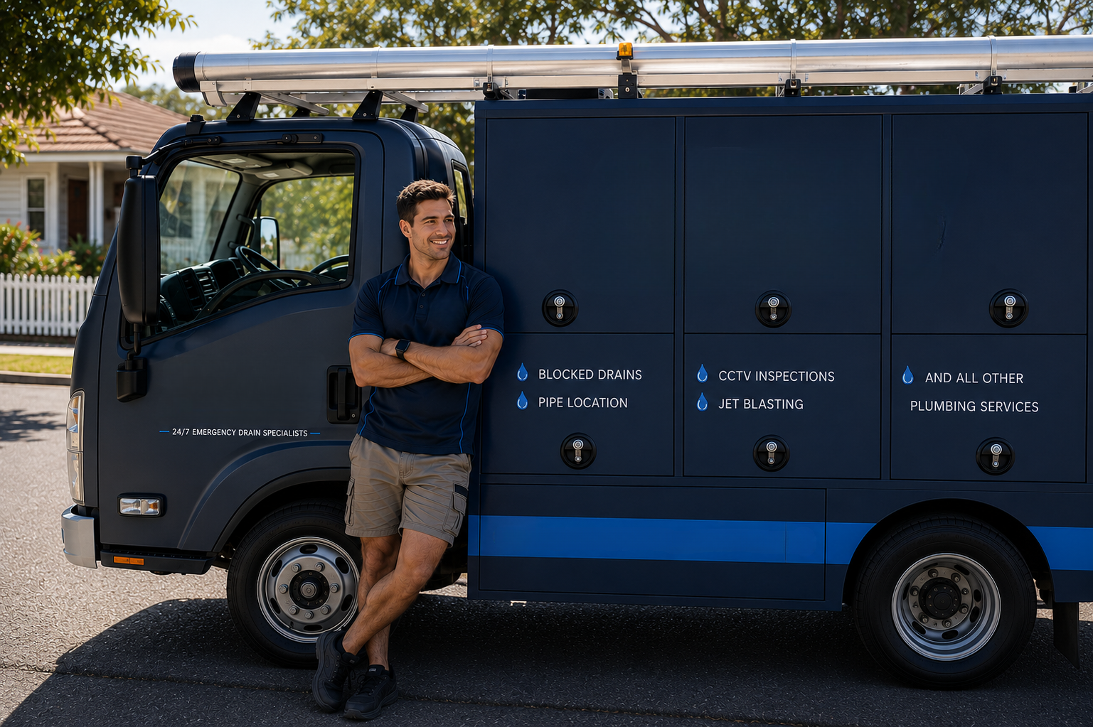 Plumber with Artarmon Blocked Drains van