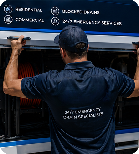 Licensed blocked drain plumber servicing a Artarmon home